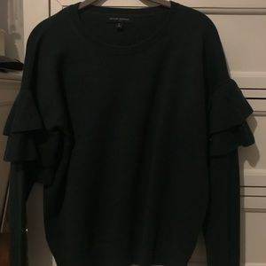 banana republic green sweater